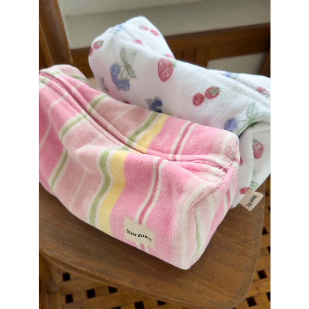 [พร้อมส่ง] DJERF AVENUE Terry Beauty Bag