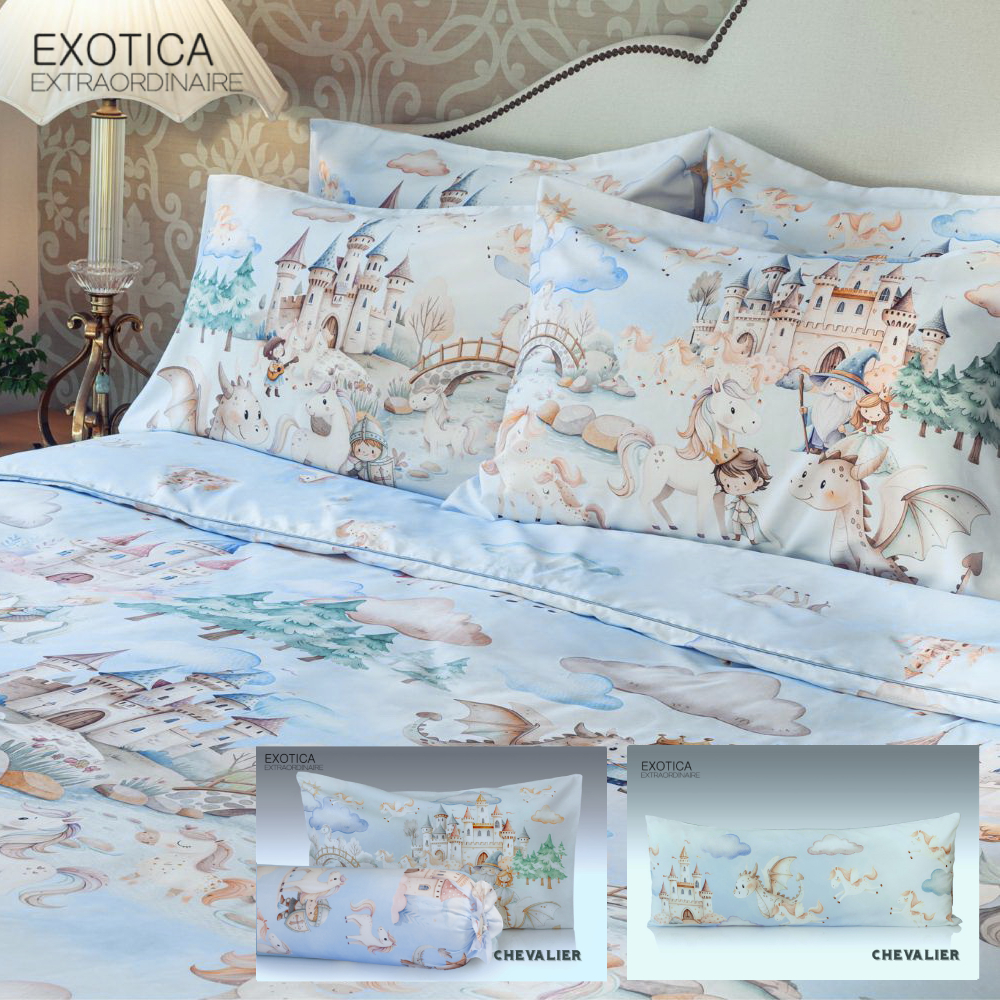 EXOTICA รุ่น CHEVALIER ปลอกหมอน / ปลอกหมอนข้าง / ปลอกหมอนบอดี้