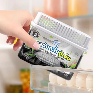 เจลดับกลิ่นตู้เย็น ถ่านดับกลิ่น 160กรัม RefrigeratorDeodorizer ดับกลิ่นในตู้เย็น กำจัดกลิ่นเหม็น ช่วยถนอมอาหารให้สด