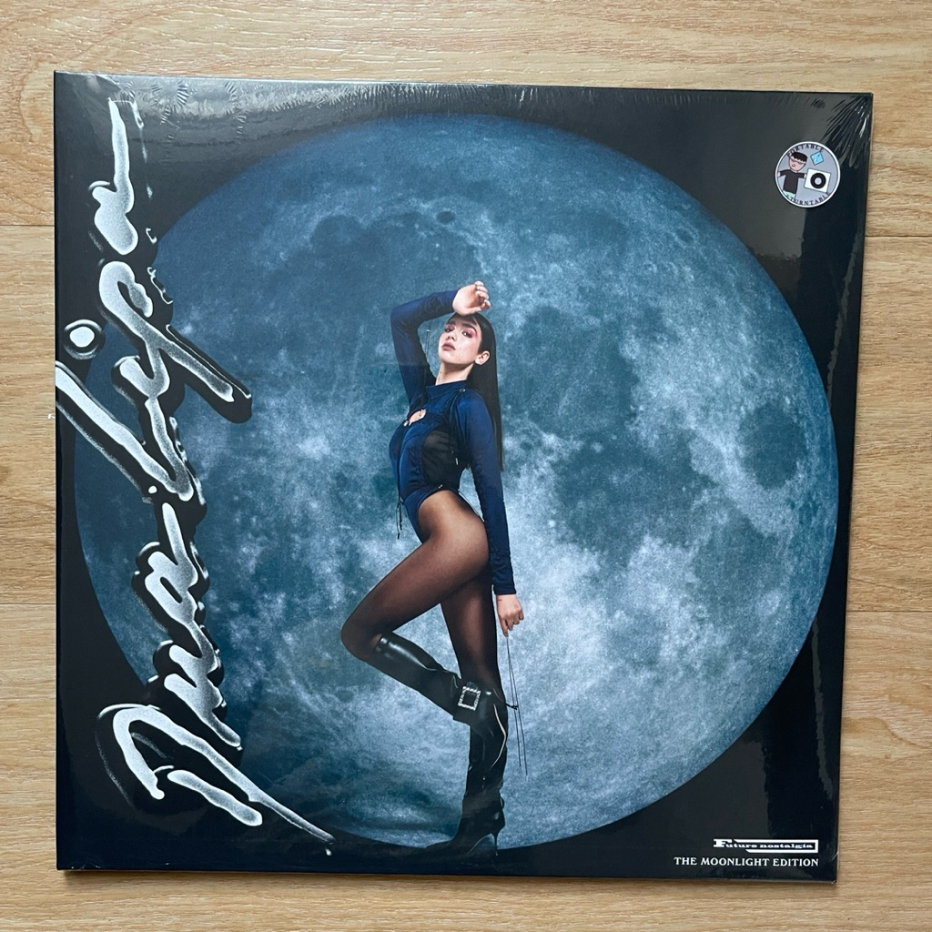 (พร้อมส่ง🔥) แผ่นเสียง Dua lipa Futures​ Nostalgia​ Moonlight edition 2 × Vinyl, LP,มือหนึ่ง ซีล