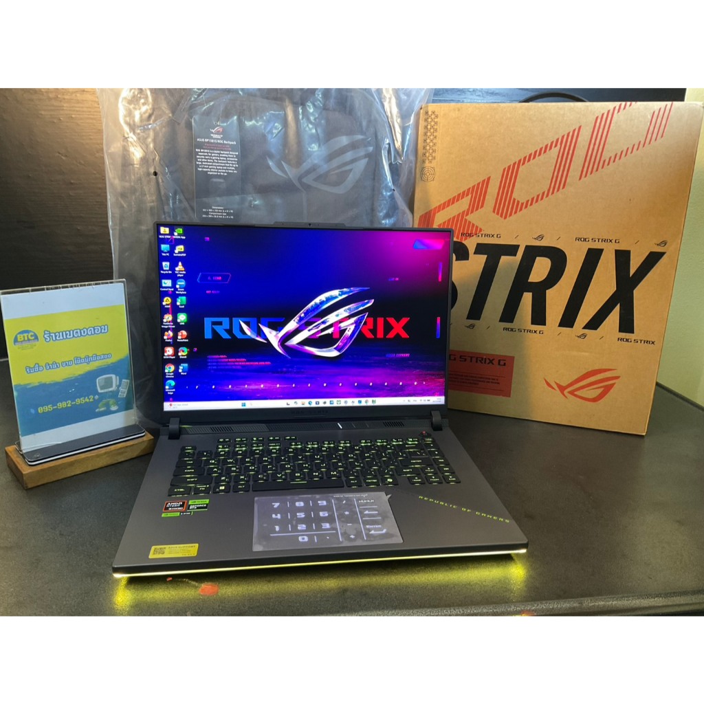 Asus ROG Strix G16 G614FR-S5100W มือสอง สภาพสวยมาก