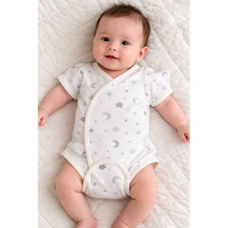 ชุดเด็กผ้าดูด บอดี้สูทเด็กแรกเกิด0-3เดือน ผ้าดูดติดง่าย ผ้าน…