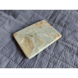 หินอ่อนสี สีน้ำตาลแฟนตาซีบราวน์ขนาด 15 * 20 cm ลบคมสวยงามบริ…