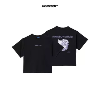 HOMEBOY เสื้อBOXY HB.MAX.COOKIES.HEAD.BOXY คอตตอน100% ใส่ได้ทุกวัน