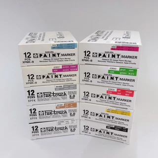 (12 ด้าม) ปากกาเพ้นท์ Sakura Pentouch ยกกล่อง สีเดียว