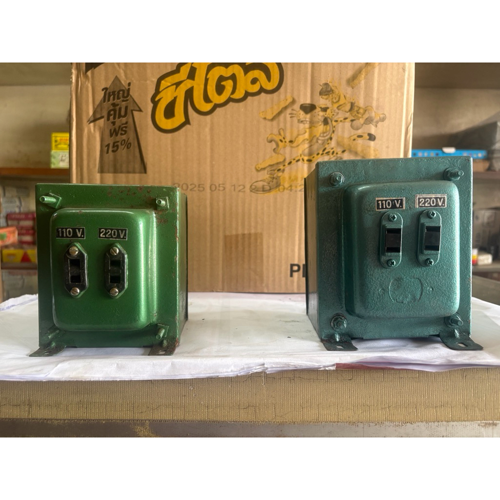 หม้อแปลง Step-Up & Down Transformer ยี่ห้อ BM (500W และ 1000W)