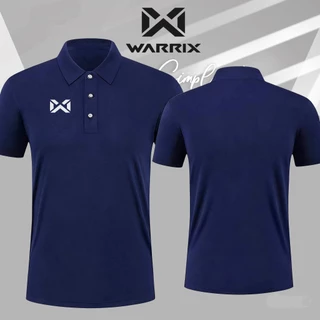 🛒WARRIX เสื้อโปโลสีดํา Warrix รุ่น PIQUE เสื้อโปโลแขนสั้นวอริกซ์ WARRIX polo size S-3XL
