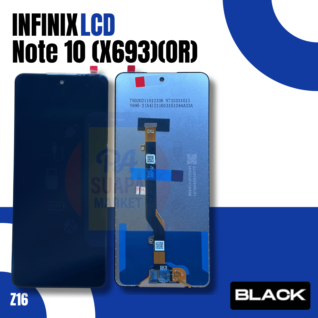 LCD Screen for Infinix Note 10(X693) (OR) (BLACK)
