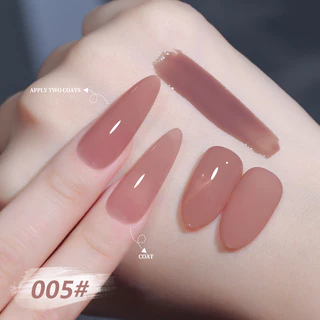 Nawoelite เจล เจลทาเล็บ สีเจล สีเจลฮวนฮวน 6 เฉด เจลทาเล็บเนื้อเจลแท้ ต้องใช้ไฟLED/UV 15ml