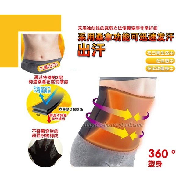 i-beautytool สเตย์รัดหน้าท้อง ลดพุง รุ่น 3D Double Net