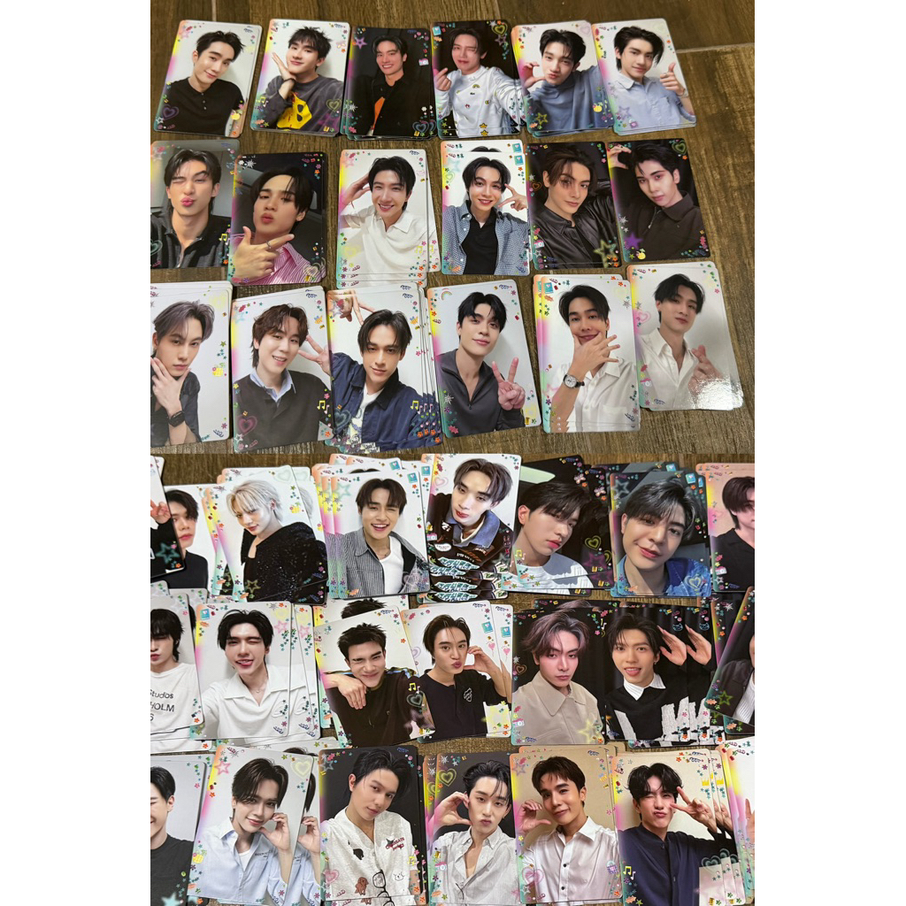 พร้อมส่ง แรนด้อมชาย RANDOM CARDS BOYS SELFIE HEART SHOT (1)
