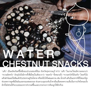 แห้วเบรคแตก WATER CHESTNUT STICKS (35 g.) (มีให้เลือก 3 รสชาติ)