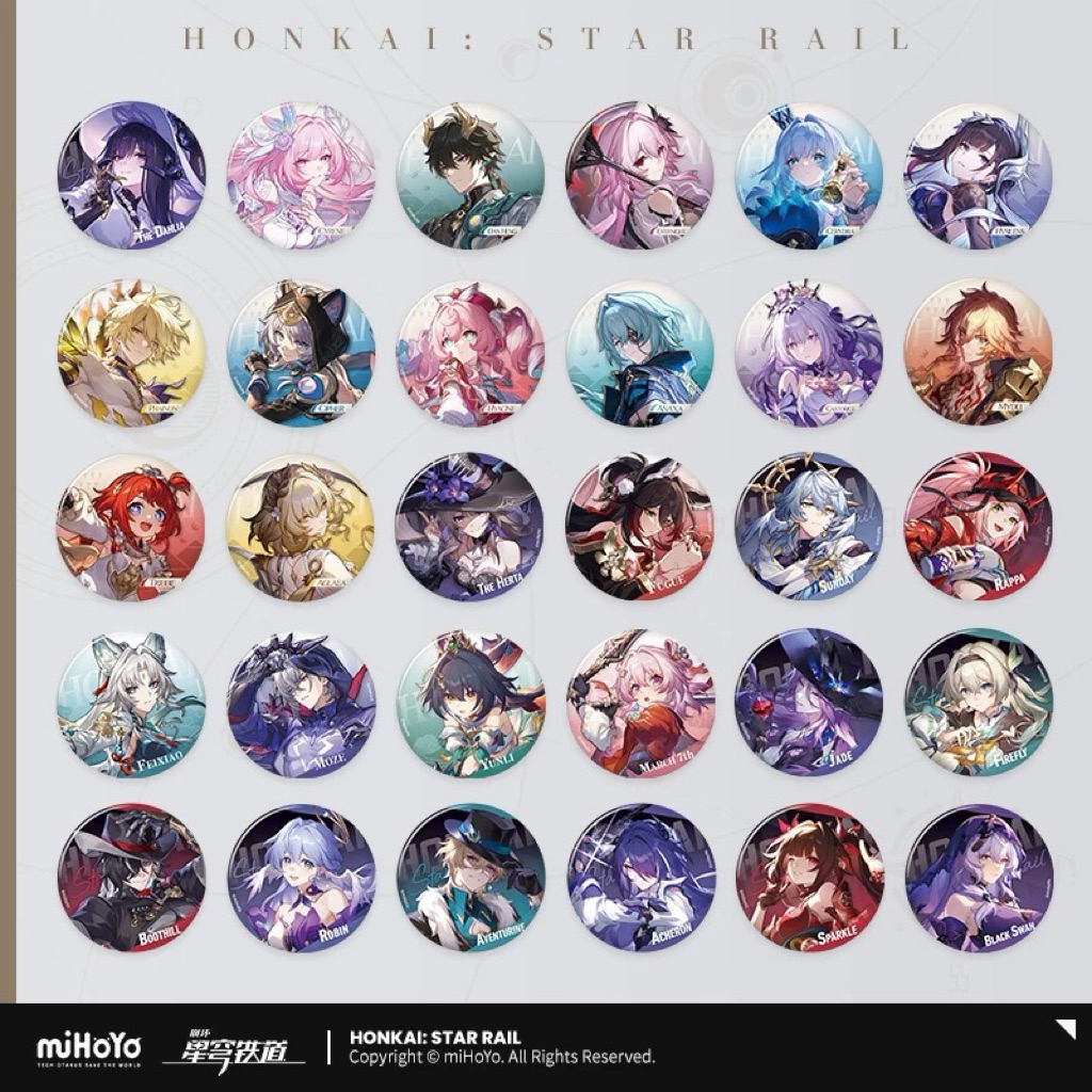 [พร้อมส่ง] official แท้ Castorice/Herta/Sunday/Archeron Honkai star rail Mihoyo