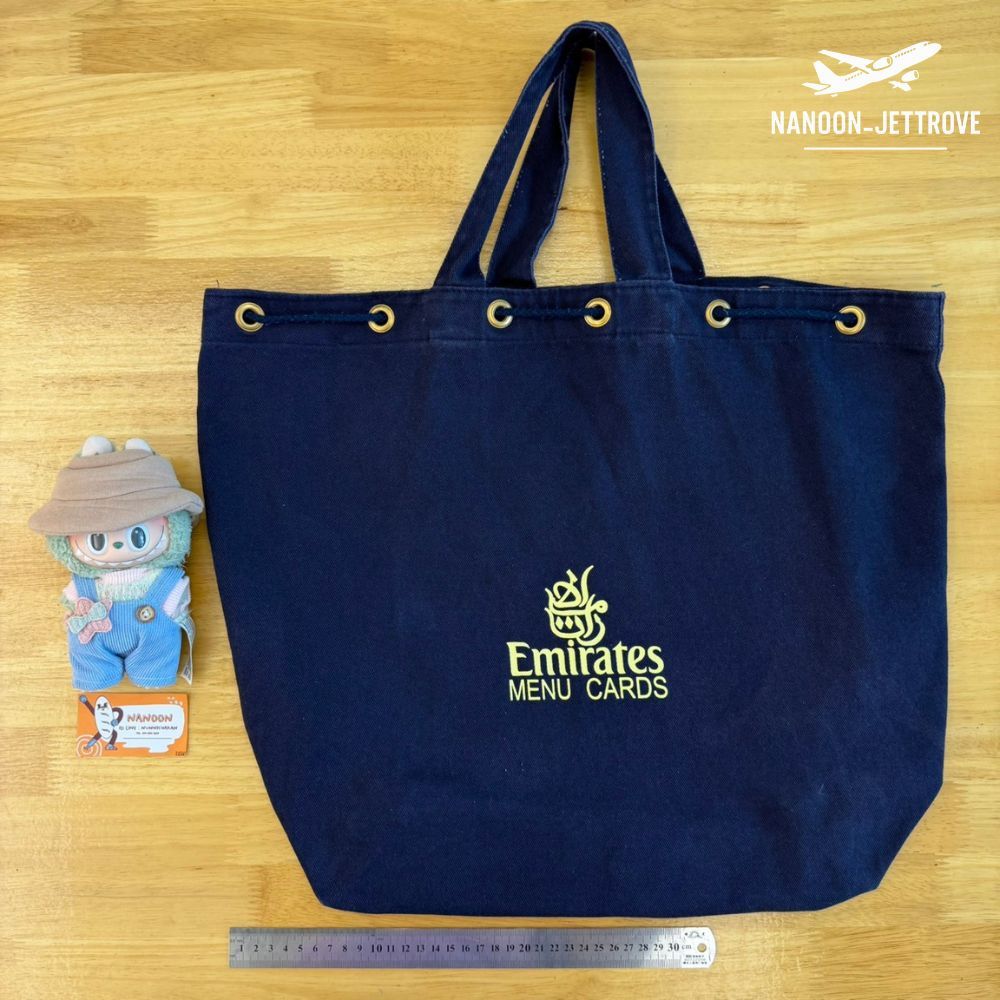 ✨ Emirates Crew Menu Bag | Authentic Airline Item | Collector’s Item