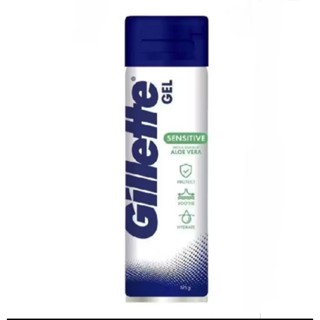 Gillette gel Aloe Vera เจลโกนหนวด เซนซิทีฟ ซีรีส์ ขนาด 195 ก…
