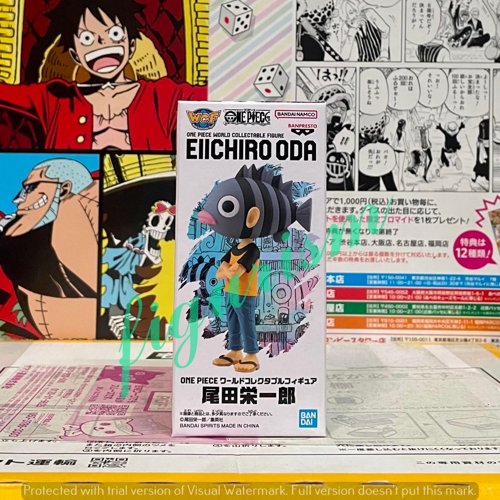 🔥 WCF Eiichiro Oda One Piece Base Shop โอดะ วันพีซ 🔥 แท้ ญี่ปุ่น💯