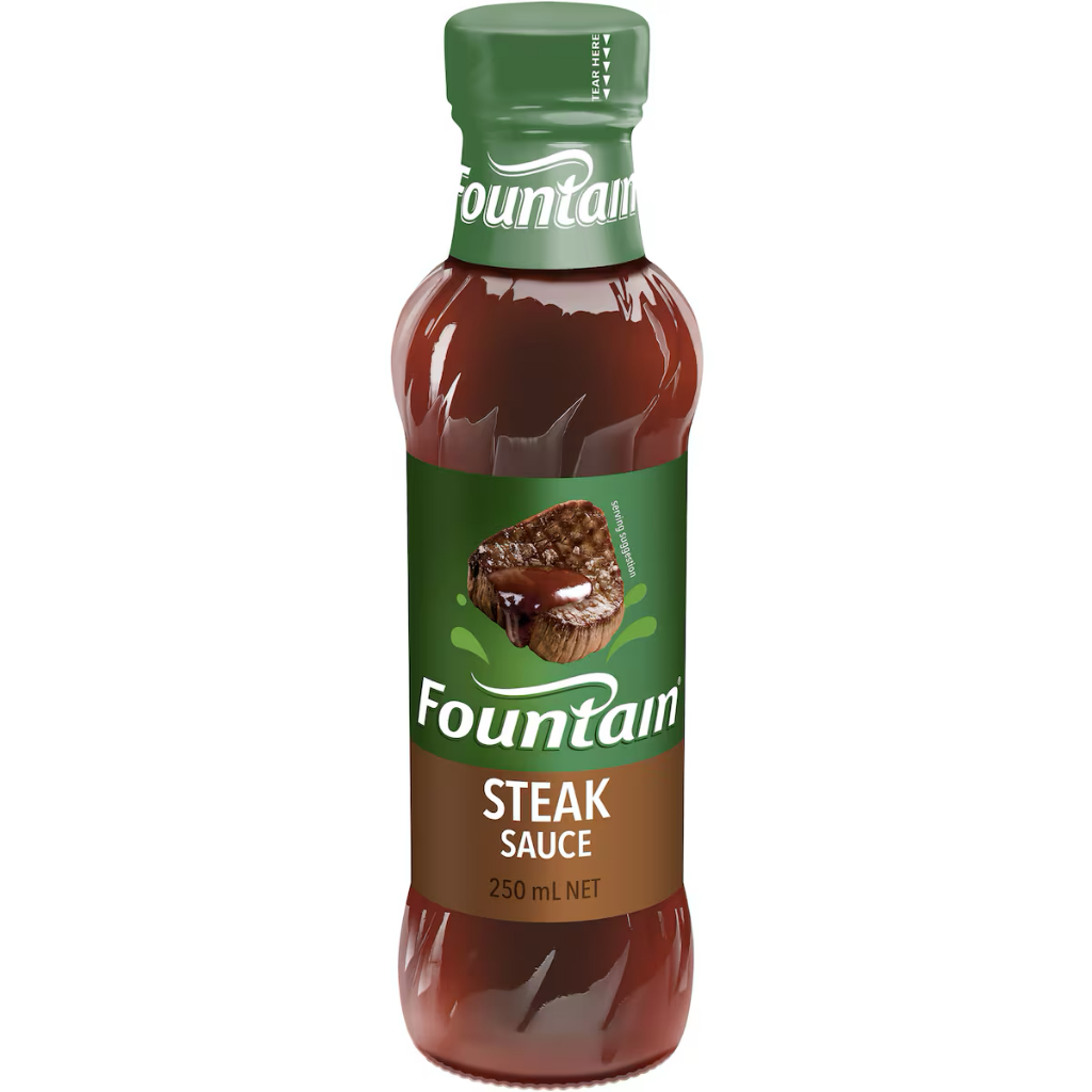 Fountain Steak Sauce  250ml ฟาว์เท่น สเต็กซอส