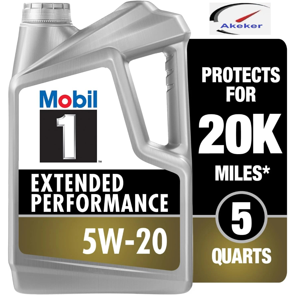 Mobil 1 Extended Performance Full Synthetic Motor Oil 5W-20 5 QT