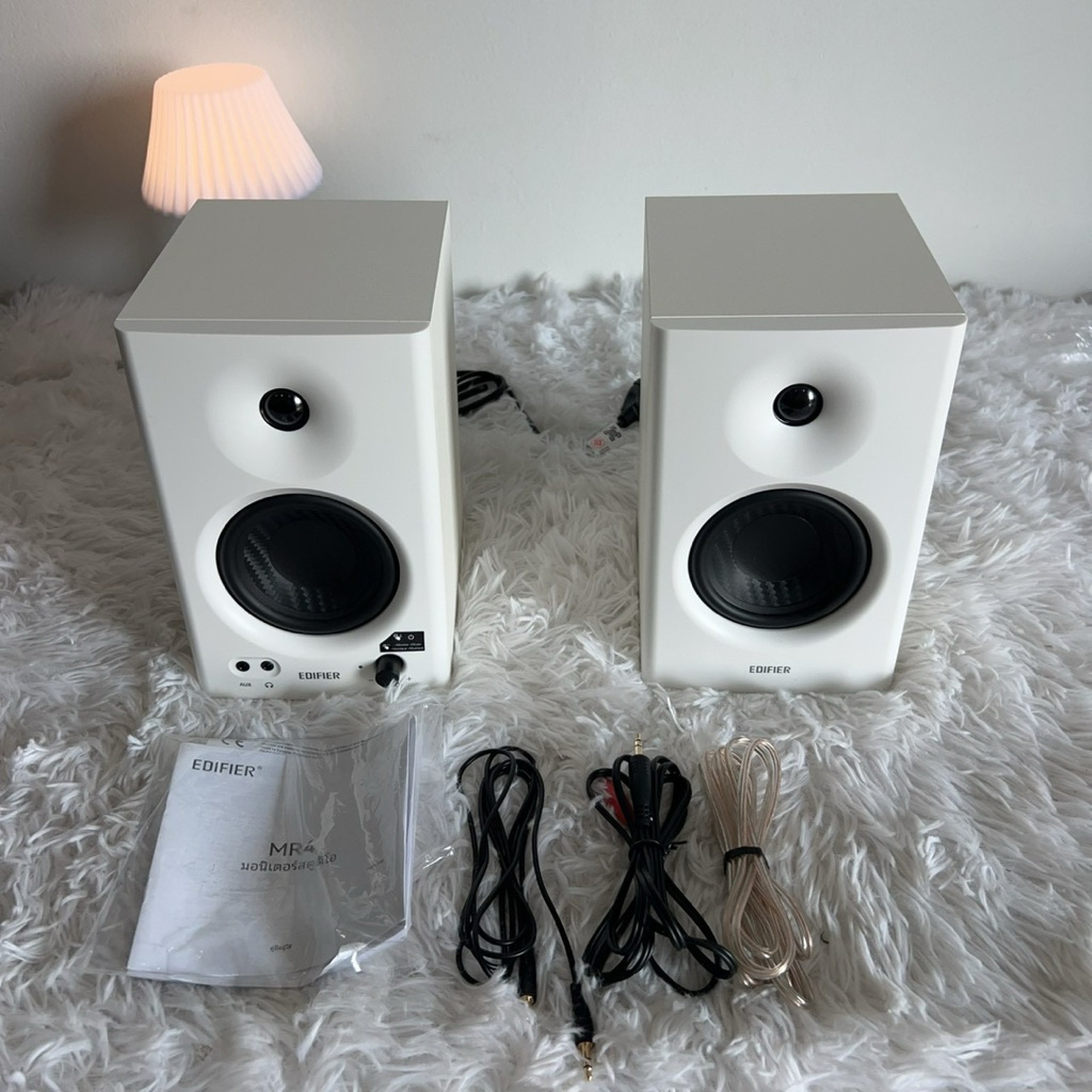 Edifier MR4 สีขาว มือสอง สภาพดี | ใช้งานปกติ 100% | ประกันร้าน 3 เดือน S810