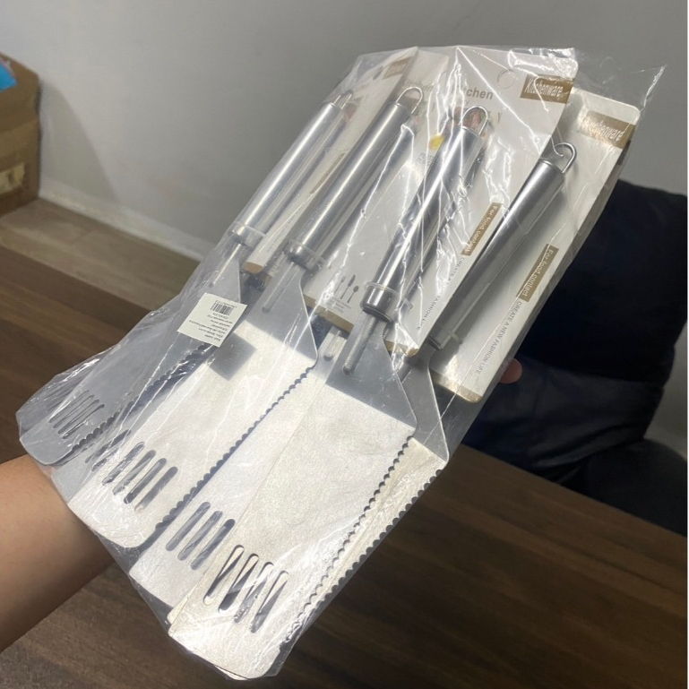 ที่ตัดพิซซ่า L-2179 มีดตัดพิซซ่า ตัดเค้ก พร้อมที่ตักในตัว (ยกโหล12ชิ้น) พร้อมส่ง ราคา ถูกที่สุด ดีลบีเคเค แกลเลอรีภาพที่ 6