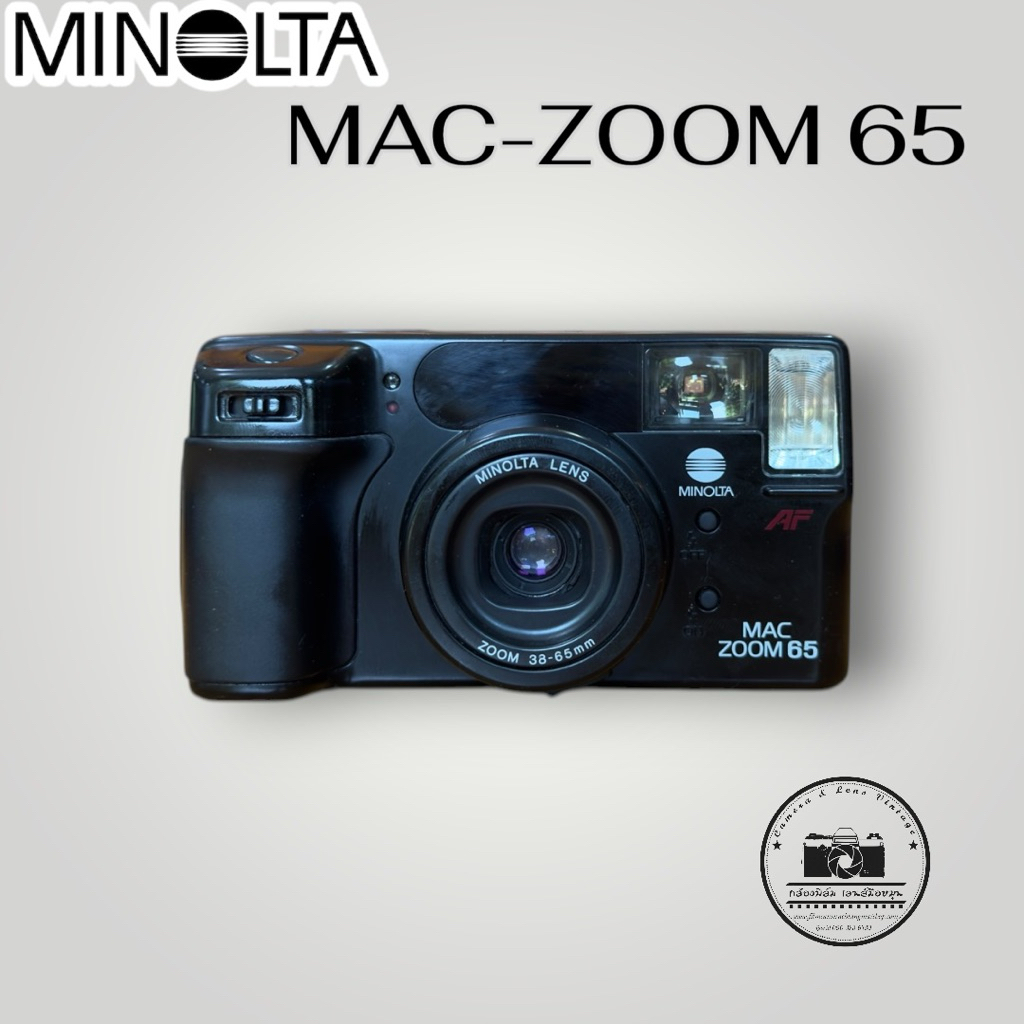 กล้องฟิล์มคอมแพค MINLTA MAC ZOOM 65