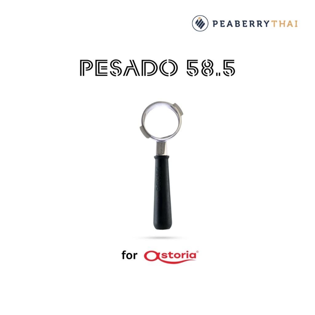 Pesado X Astoria Naked Portafilter - Rubber Handle
