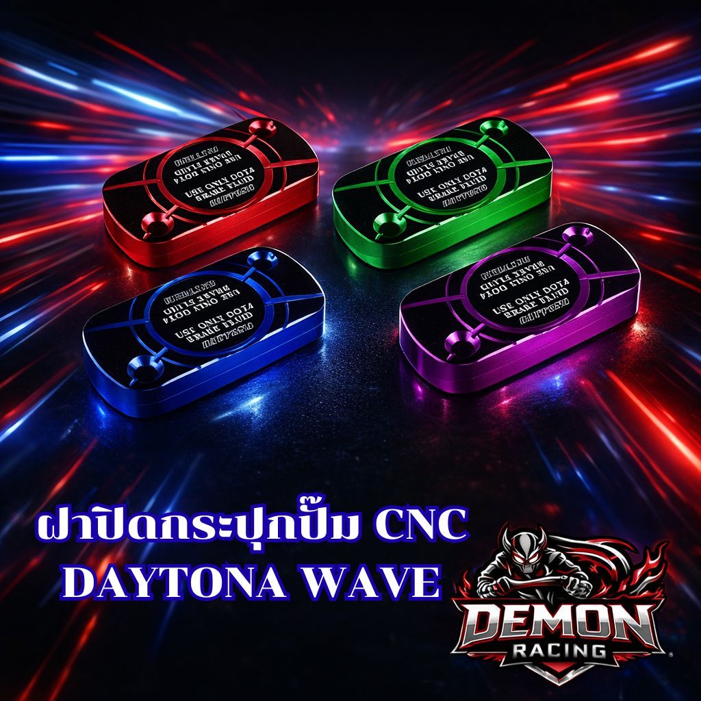 ฝาปิดกระปุกปั๊ม CNC DAYTONA WAVE