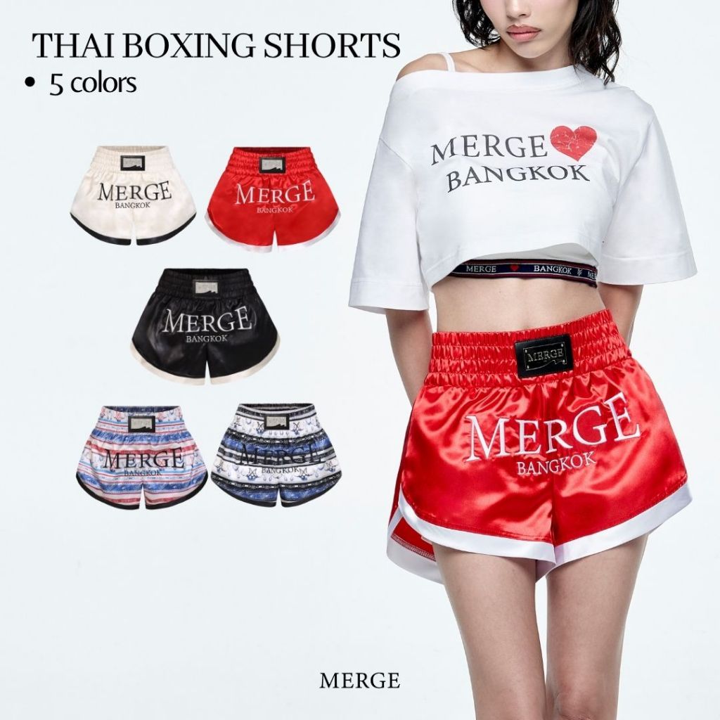 Merge Official - Thai Boxing Shorts (พร้อมส่ง)