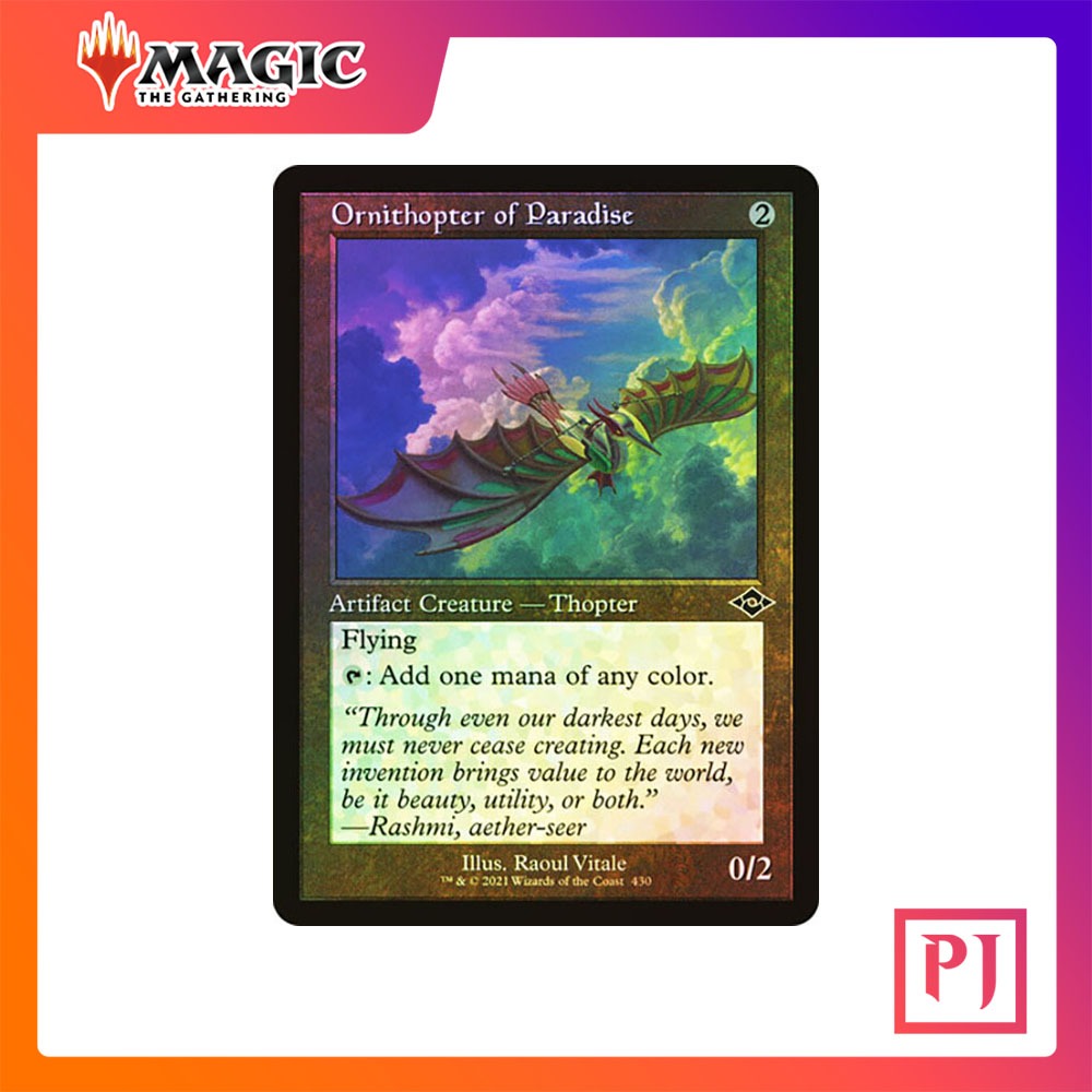 [MTG] Ornithopter of Paradise (Retro) [MH2] [ARTIFACT] [COMMON] [FOIL] [ENG] (การ์ดเมจิค / Magic the Gathering)