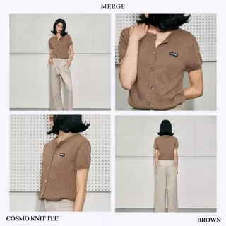 Merge Official - Cosmo Knit Tee (พร้อมส่ง)