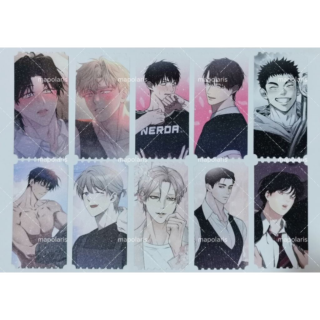 (Ready to Ship) Tickets ตั๋ว Lezhin TH งานสัปดาห์หนังสือ National Book Fair manhwa photocard ของแท้