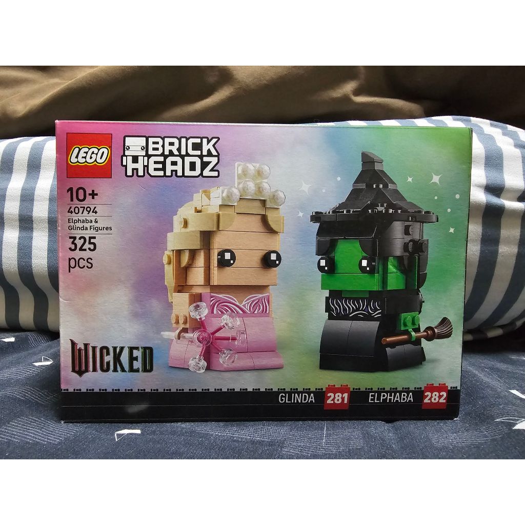 (พร้อมส่ง) LEGO BrickHeadz 40794 Wicked Elphaba & Glinda Figures