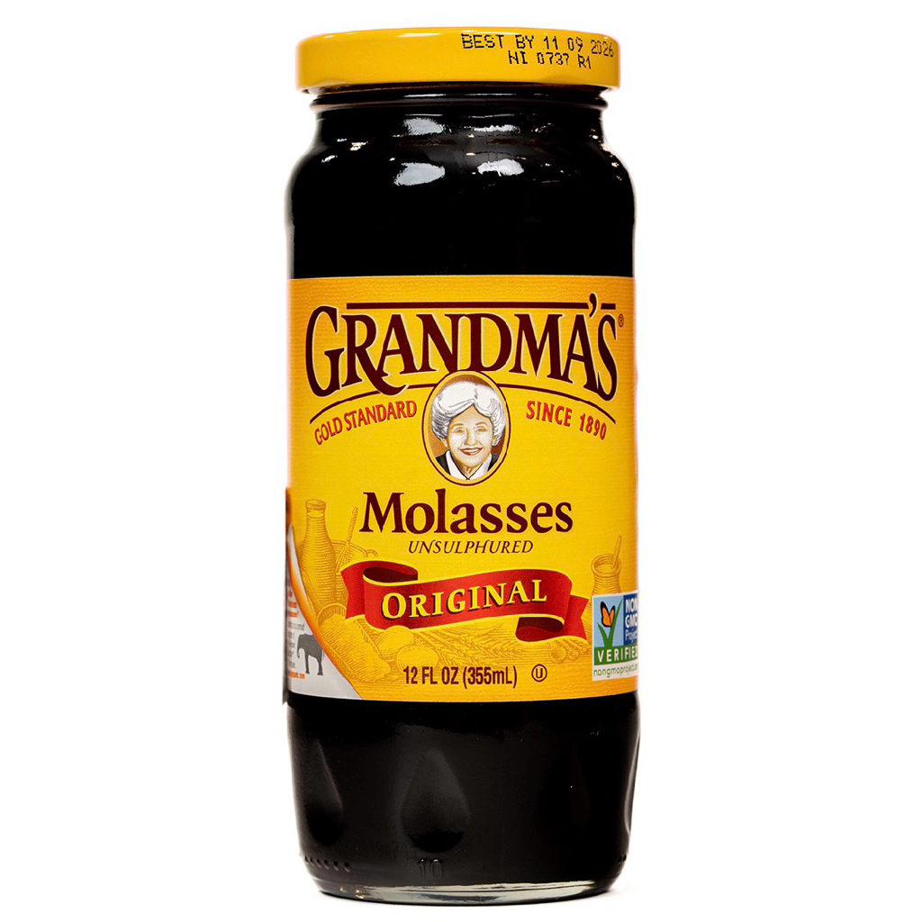 [ส่งด่วน] Grandma’s Molasses Original 355g. Gluten Free Sugar แกรนม่า น้ำตาลต้นตำรับปราศจากกลูเตน