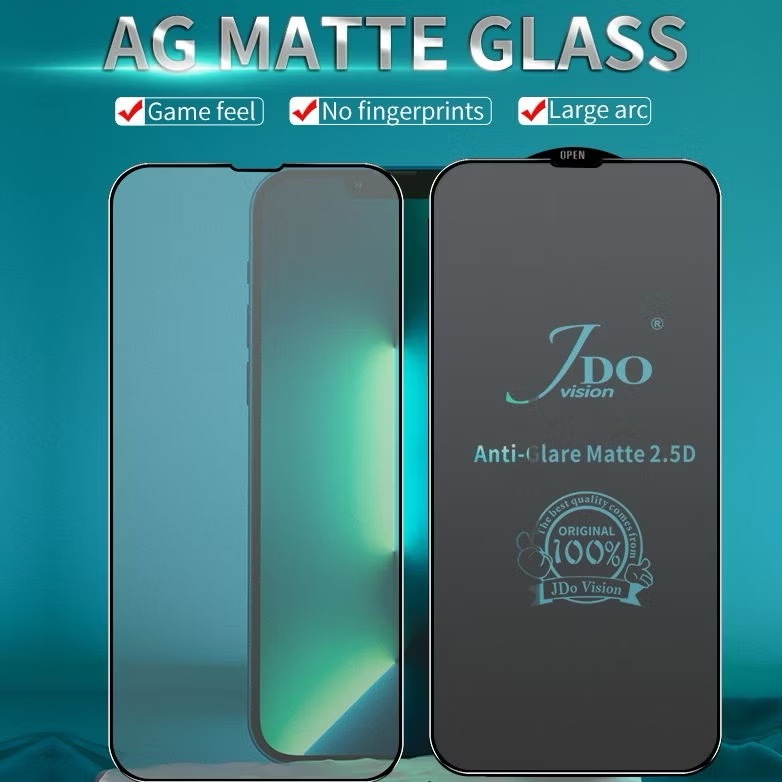 JDO FILM ฟิล์มกันรอยด้านหน้า  iPhone12/Pro/Max, iP13/Mini,/Pro/Max ,iP14/Plus/14PiP16/ iP 16Plus/Pro
