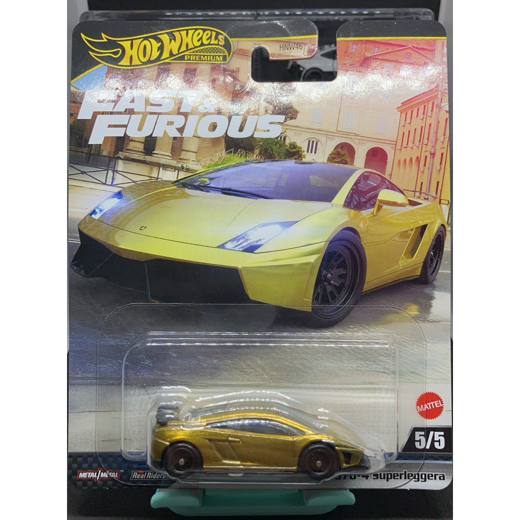 รถเหล็ก HotWheels PREMIUM Lamborghini Gallardo LP 570-4 Superleggera 3+