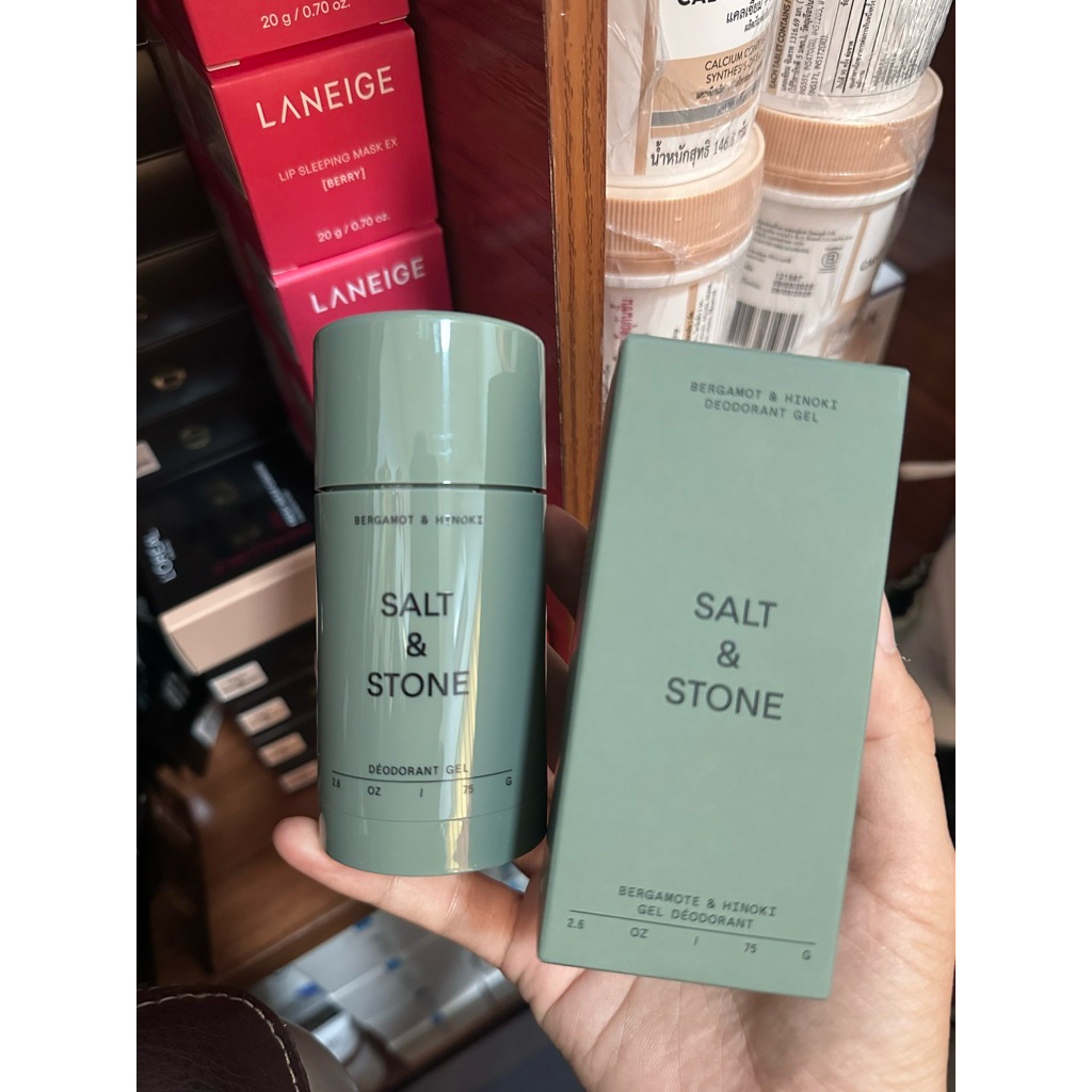 Salt & Stone Bergamot & Hinoki Deodorant Gel 75g