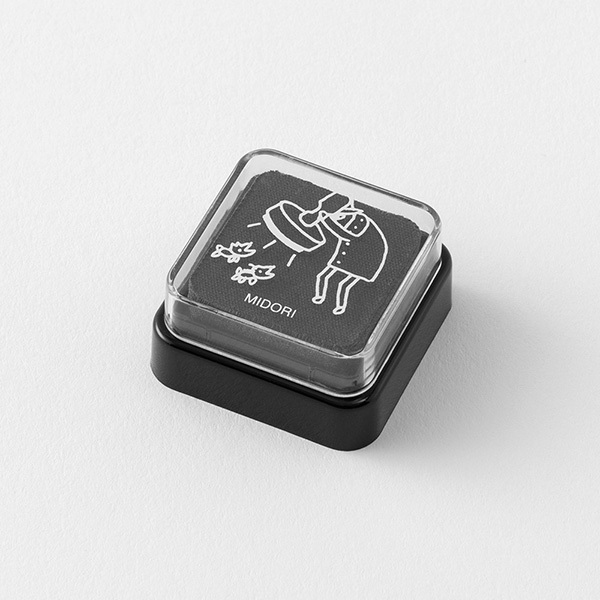 MIDORI Ojisan 30th Anniversary Ink pad / ตลับหมึกสีไซส์จิ๋ว แบรนด์ MIDORI จากประเทศญี่ปุ่น