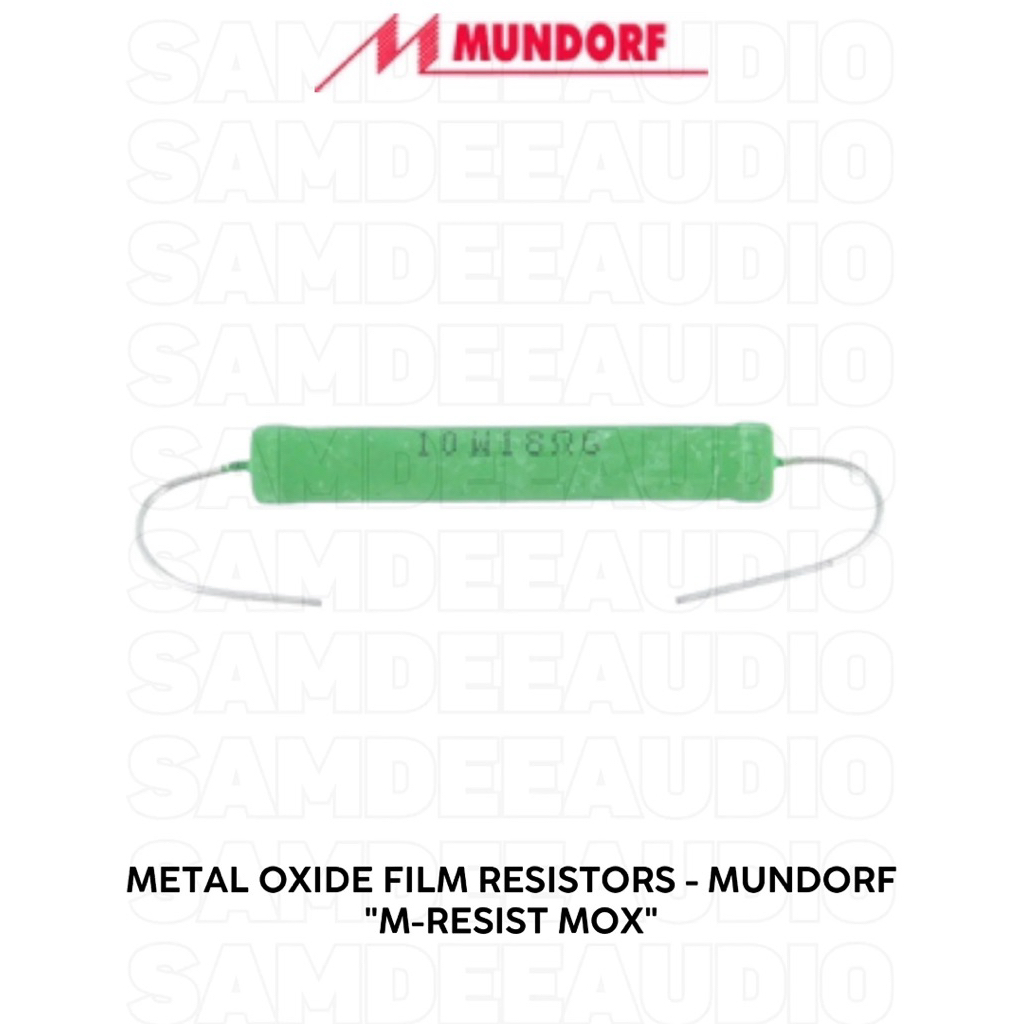 ราคาต่อ1ชิ้น/[M-Resist MOX] Mundorf Metal Oxide Film Resistors