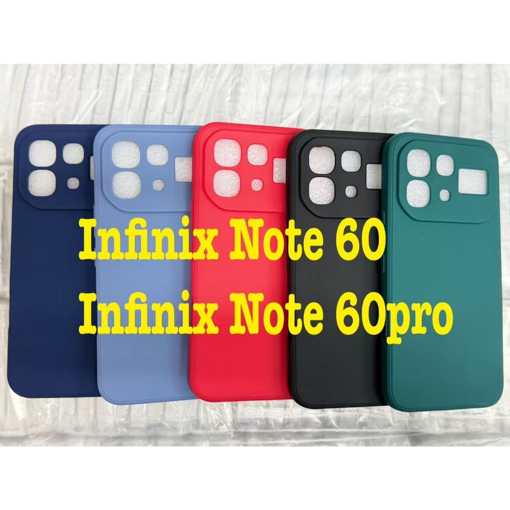 infinix Note 60 Ultra/infinix Note 60 ProเคสTPUนิ่มสีพาสเทลแบบคลุมกล้องInfinix Note60 5G/Infinix Note60Pro 5G