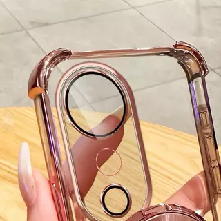 เคสกันกล้อง ขอบสี กันมุม สำหรับ Vivo Y31 5G Y21D Y29 Y29S Y04 Y04S Y200 Y300 Y19S Y39 เคสทูโทน