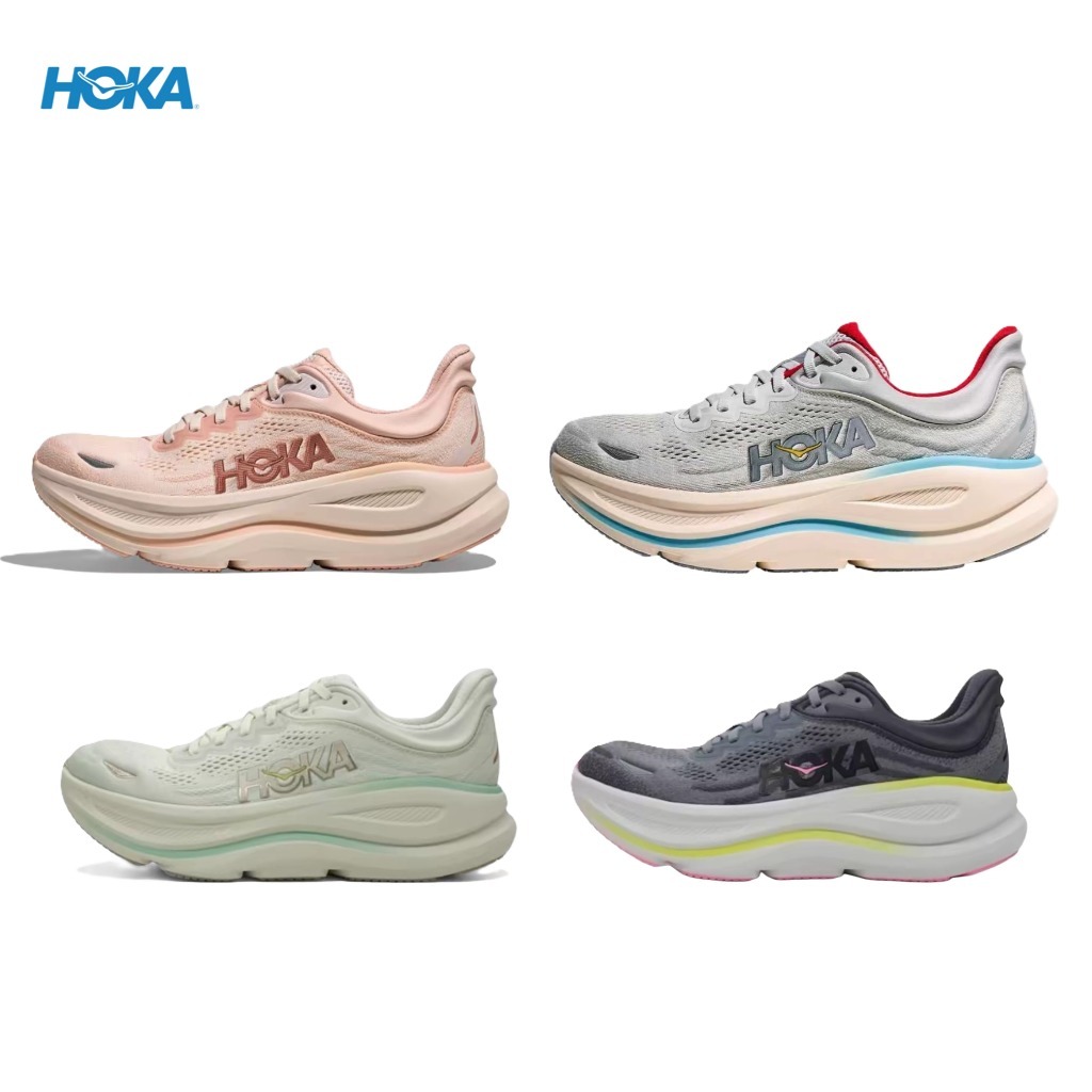 ของแท้100% HOKA ONE ONE Bondi 9 รองเท้าวิ่ง