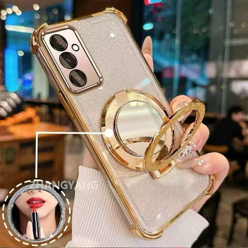 เคสกันกล้อง ขอบสี กันมุม สำหรับ Samsung A37 A07 A17 A56 A36 A26 A16 A06 A55 A57 A15 A05 A05S A13 A04S A12 M12 A23 A02S