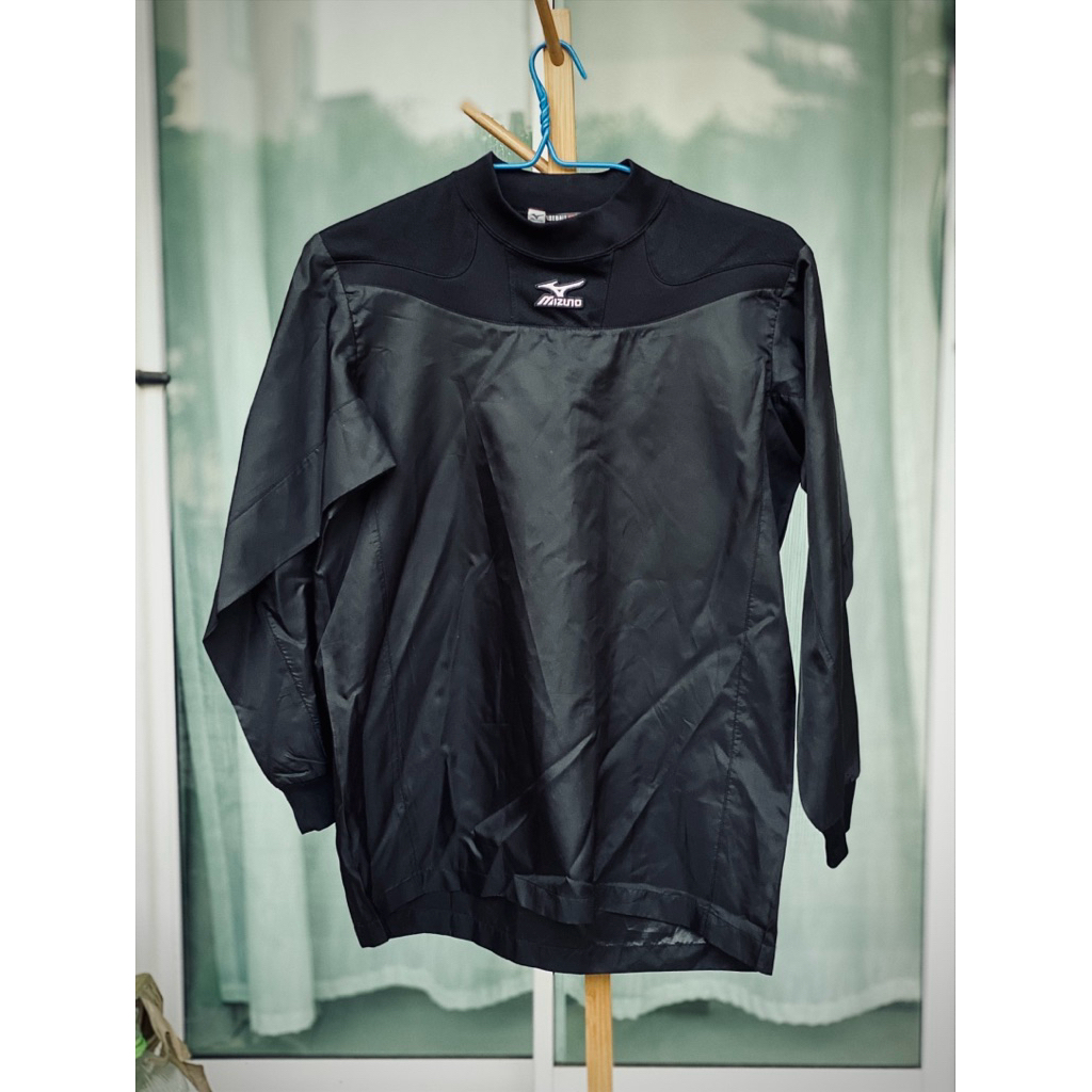 เสื้อแจ็คเก็ต Mizuno vintage คอสูงมือสองของแท้