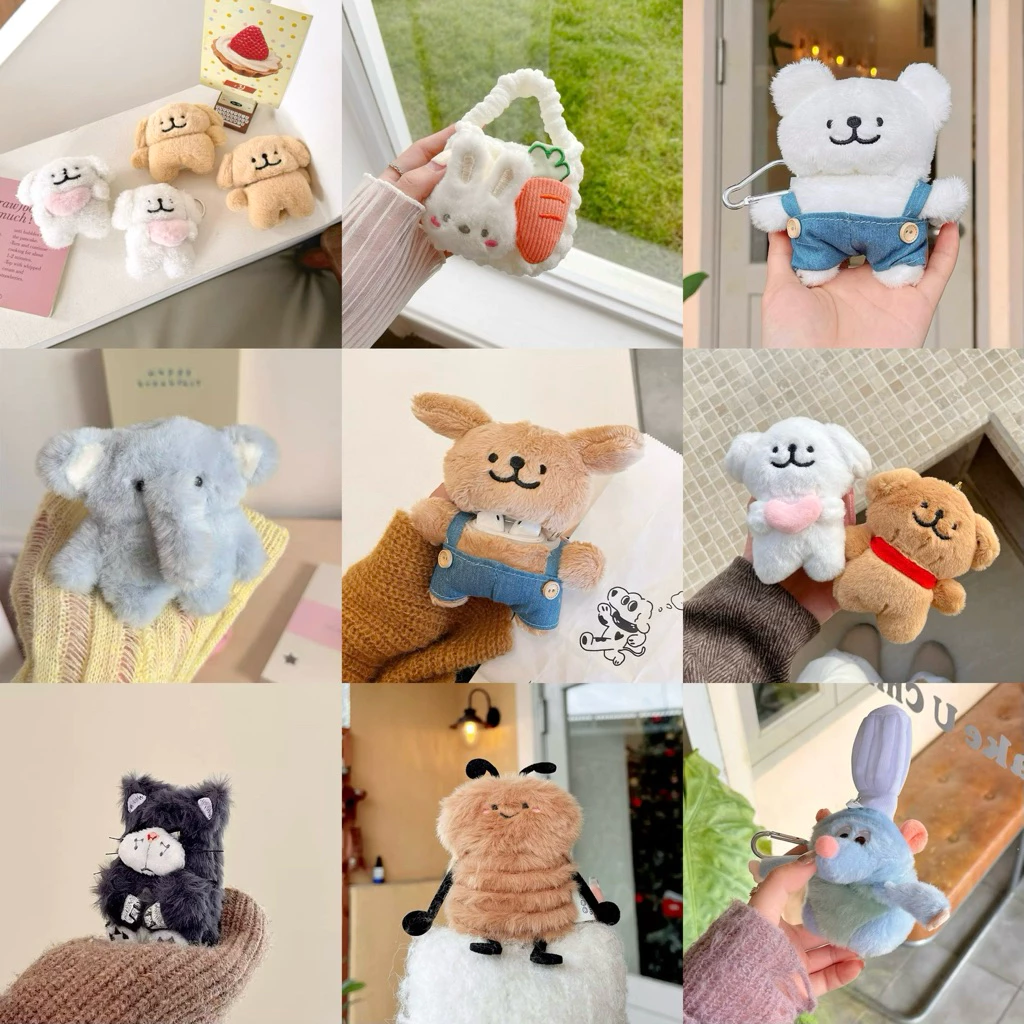 [Gen1-Pro3] พร้อมส่งในไทย🐥🧸 A4S92 เคสหูฟัง เคสสำหรับ AirPods case เคสแอร์พอด Gen1,3,4,Pro,Pro2 เคสหมา เคสตุ๊กตา เคสขนฟู