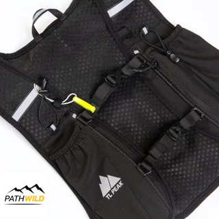 Training Lab TL RUNNING VEST เป้น้ำ น้ำหนักเบา ระบายอากาศดี พร้อมช่องจัดเก็บให้หยิบของง่าย มาพร้อมขวดน้ำ500ml 1 ขวด