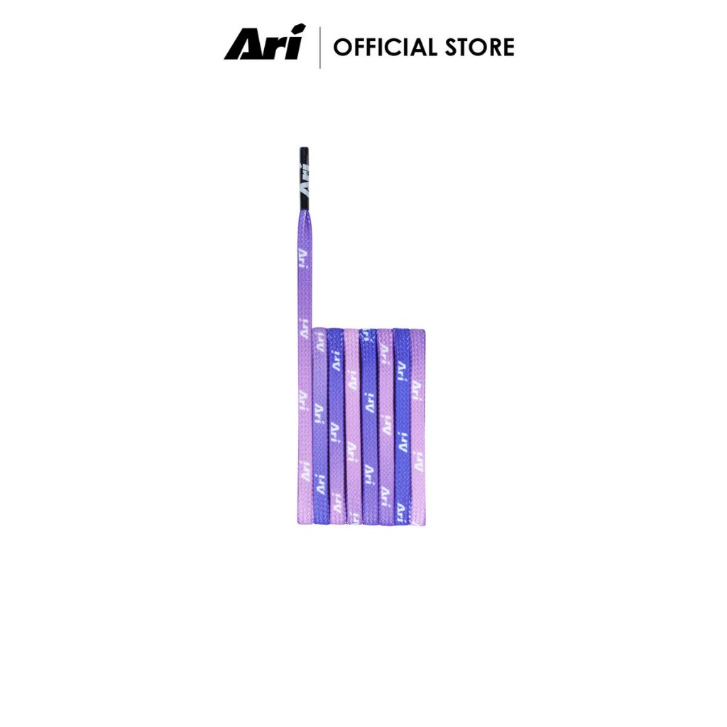 ARI GRADIENT SHOELACES - VIOLET  เชือกรองเท้า อาริ GRADIENT สีม่วง