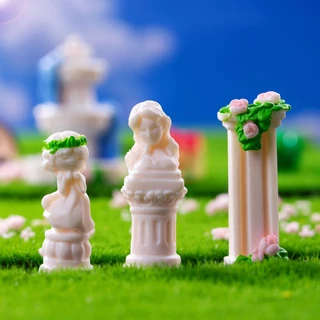 c001สวนจิ๋วจำลองสไตล์ยุโรปของเล่นสะสม