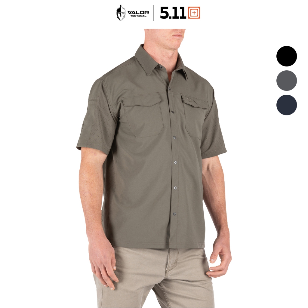 5.11 Tactical - Freedom Flex Short Sleeve Shirt เสื้อเชิ้ตแขนสั้น เสื้อเชิ้ตผู้ชาย