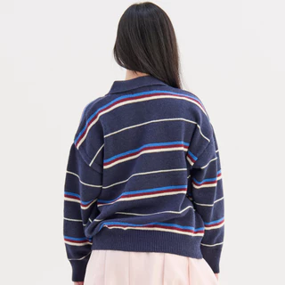 (พร้อมส่ง)Bemingtop1032(S-XL)-BMG Soft Stripe Polo — Everyday มีสไตล์ ใส่สบายทุกลายเส้น
