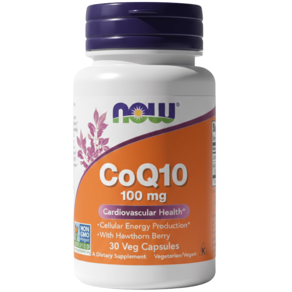 CoQ10 100 MG w/ Hawthorn Berry (Capsules) by NOW Foods